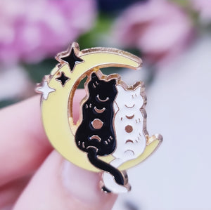 Enamel Pins: Astro Cats