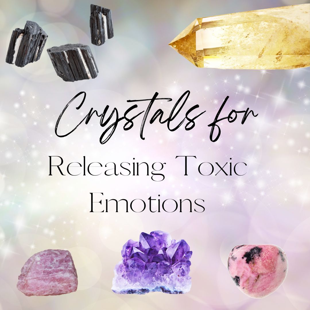 Crystals for emotional wellbeing. 