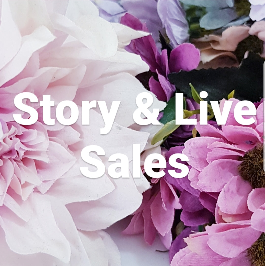 Live Sales, Stories, Open Boxes, Custome Orders & Build a Box