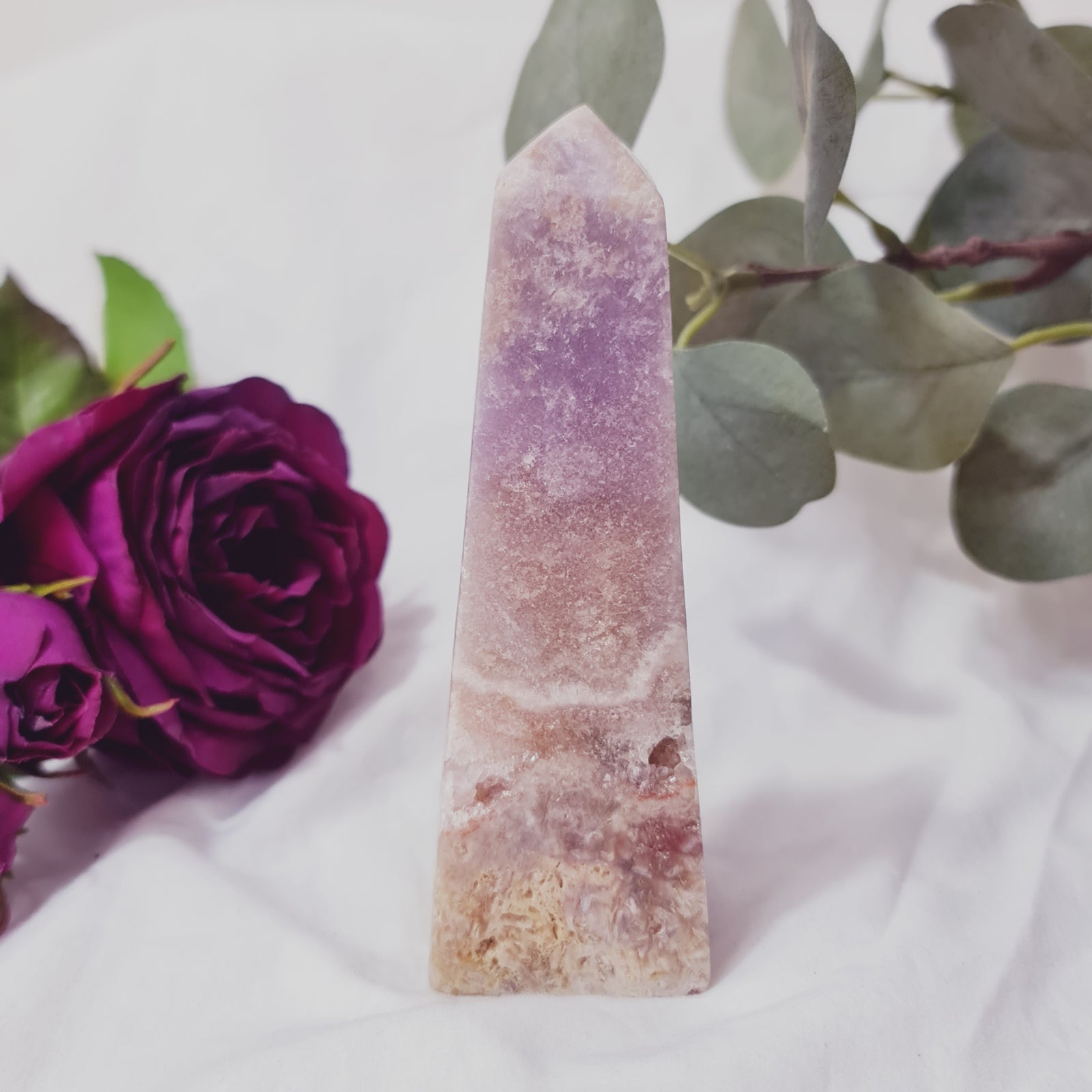 Pink Amethyst Obelisk