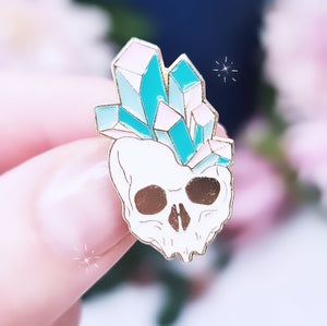 Enamel pins. Crystal Skull Edition