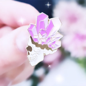 Enamel pins. Crystal Skull Edition