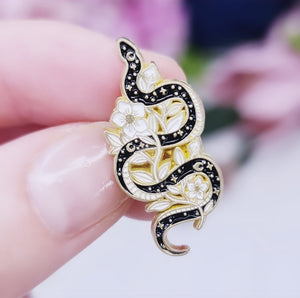 Enamel Pins: Snake Collection