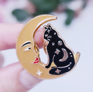 Enamel Pins: Astro Cats