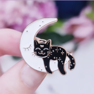 Enamel Pins: Astro Cats