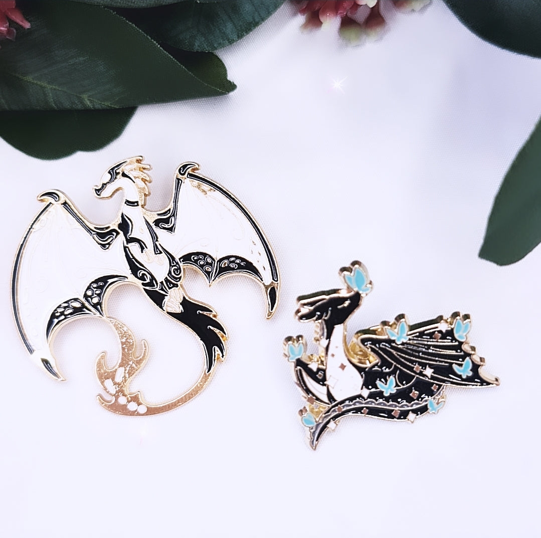 Enamel Pins: Dragons