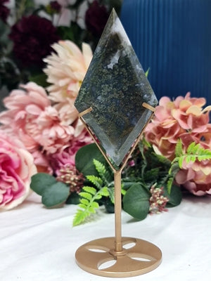 Moss Agate Diamond #D