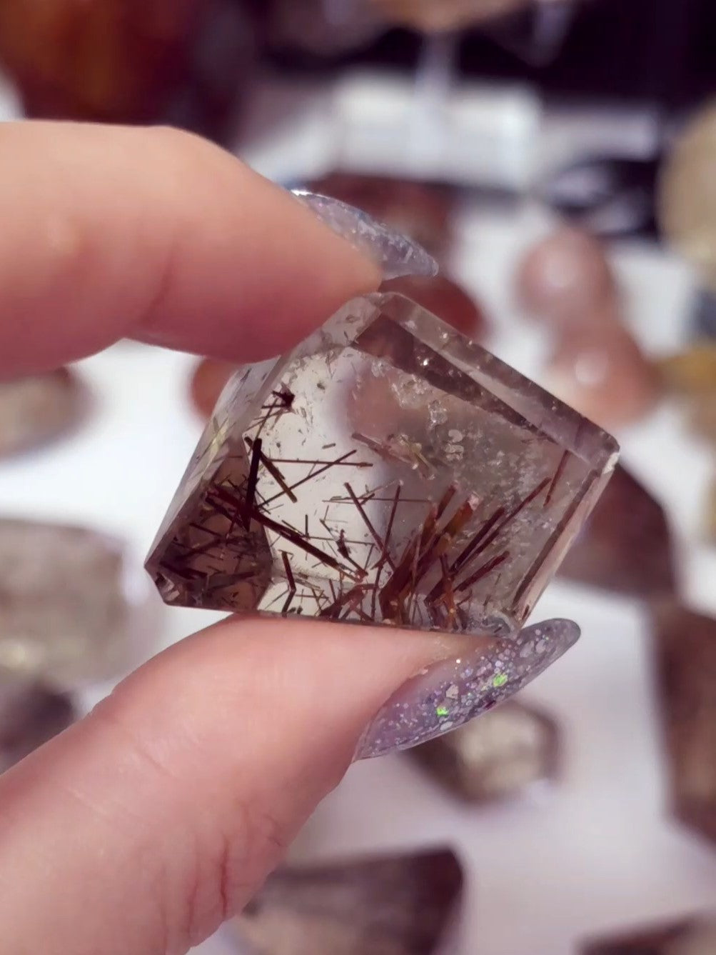 Red Rutilated Quartz #3