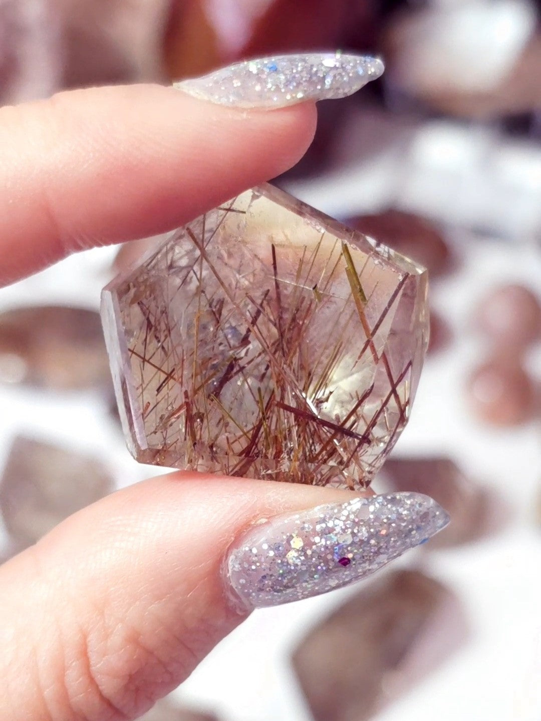 Red Rutilated Quartz #4