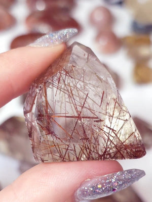 Red Rutilated Quartz #5