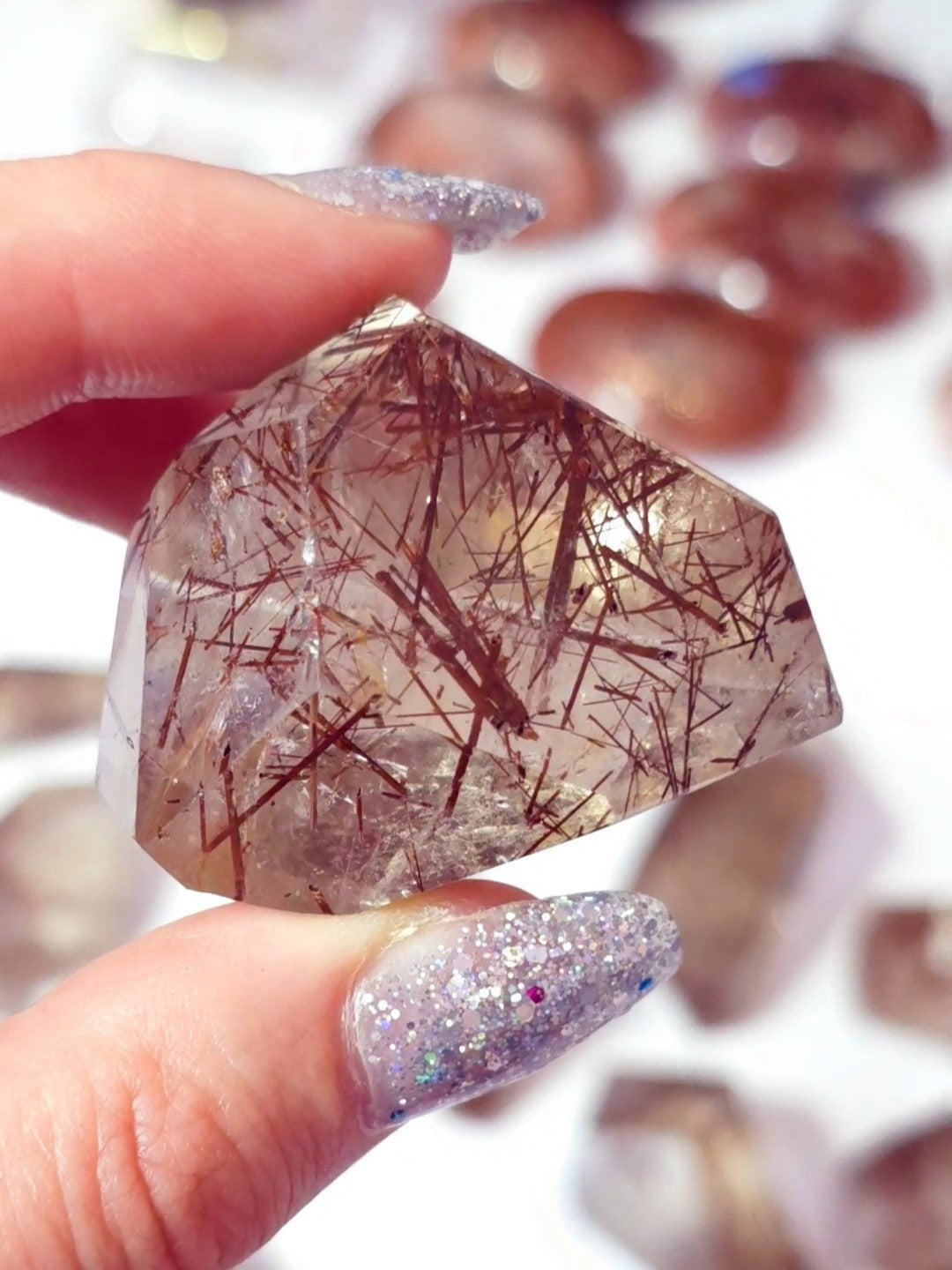 Red Rutilated Quartz #6