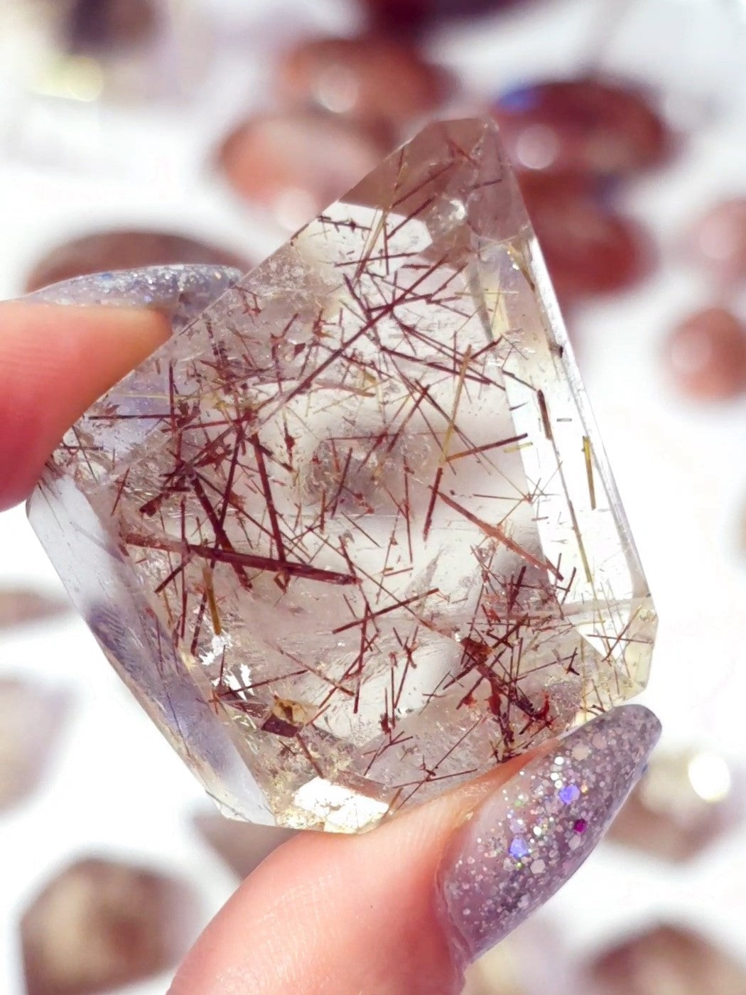 Red Rutilated Quartz #2
