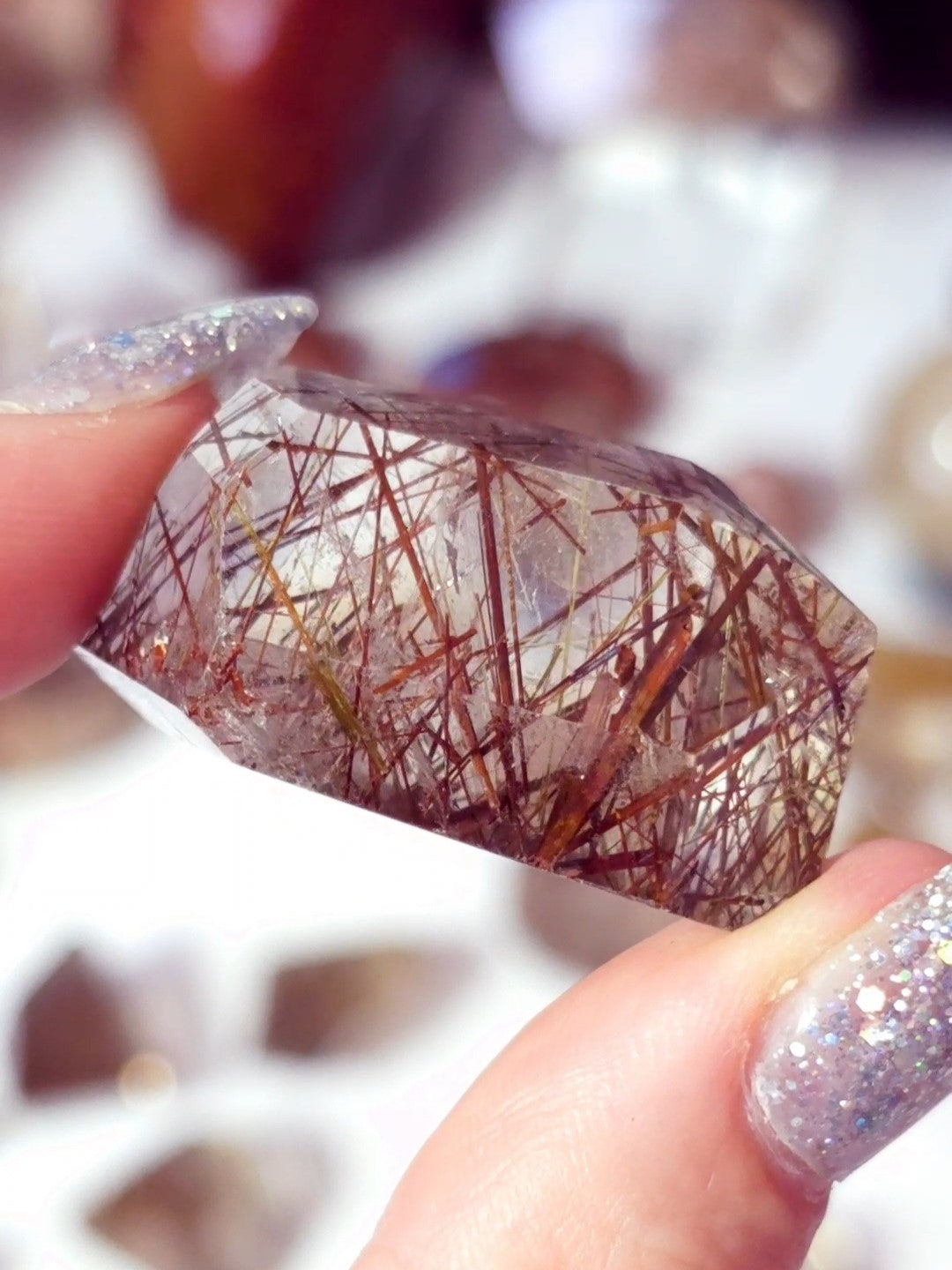 Red Rutilated Quartz #7