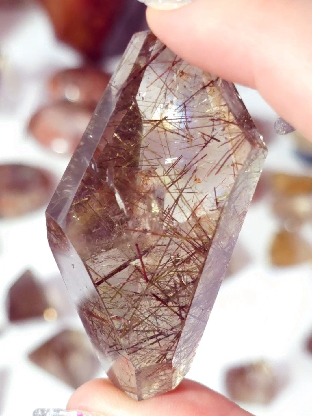 Red Rutilated Quartz #8