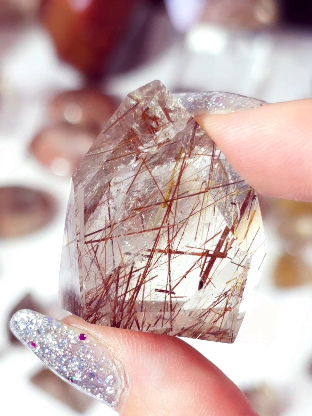 Red Rutilated Quartz #5