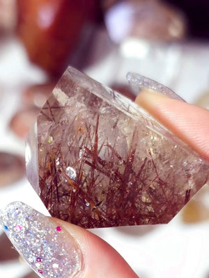 Red Rutilated Quartz #6