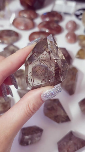 Red Rutilated Quartz #1