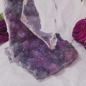 Amethyst & Selenite