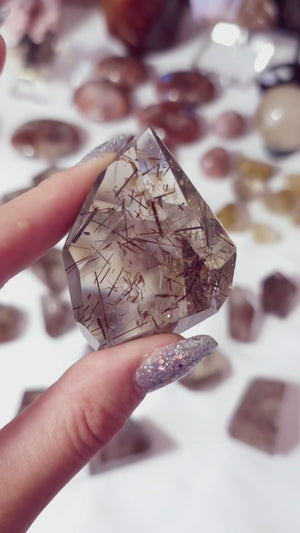 Red Rutilated Quartz #1