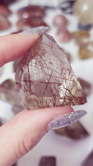 Red Rutilated Quartz #5