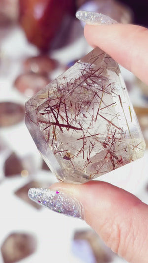 Red Rutilated Quartz #2