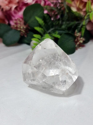 Clear quartz freeform