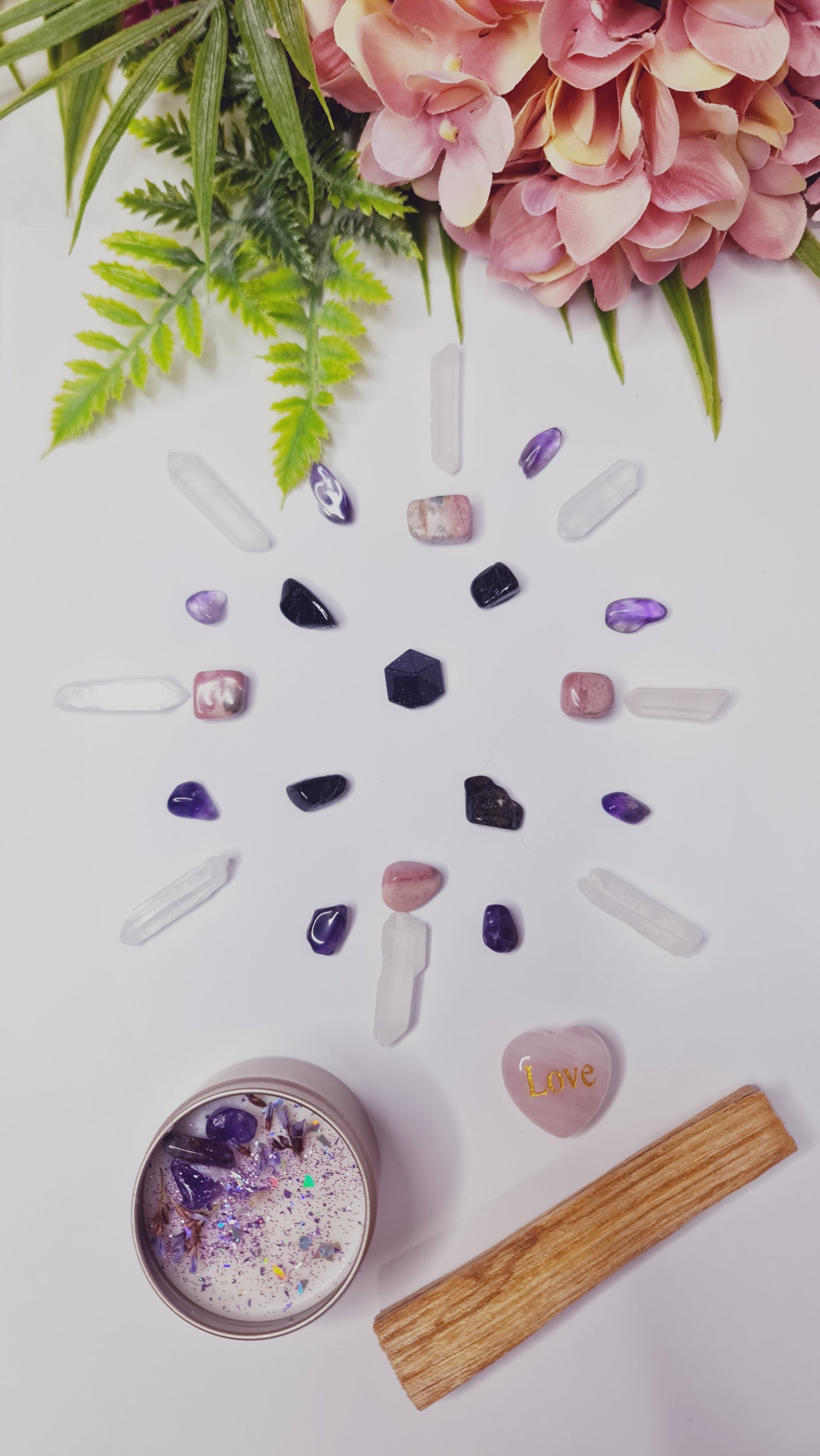 Crystal Candle New Year Manifestation Kit