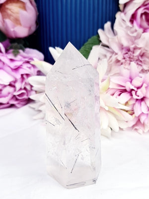 SUPER High Quality Black Tourmaline in Quartz