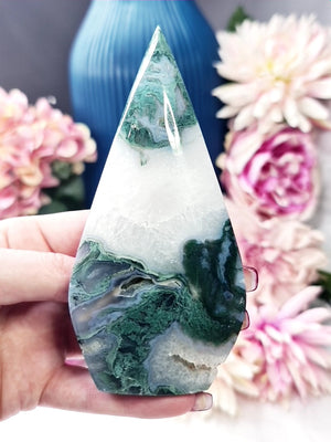 Moss Agate Flame