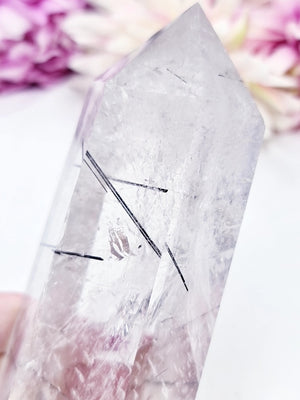 SUPER High Quality Black Tourmaline in Quartz