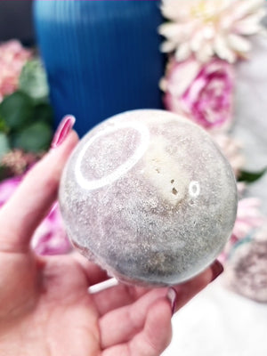 Pink Amethyst sphere *High Quality *