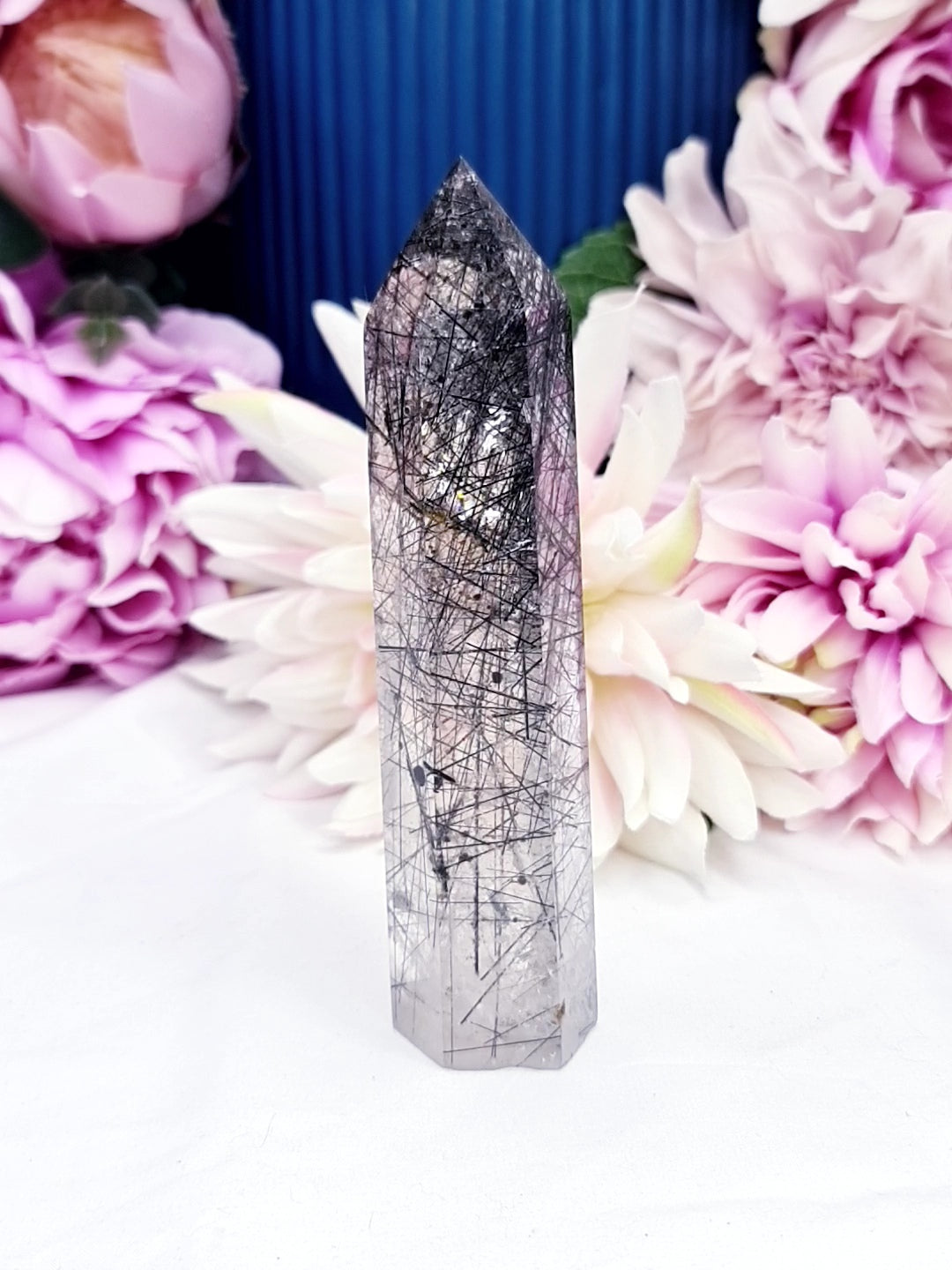 SUPER High Quality Black Tourmaline in Quartz