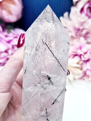 SUPER High Quality Black Tourmaline in Quartz
