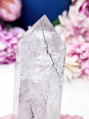SUPER High Quality Black Tourmaline in Quartz