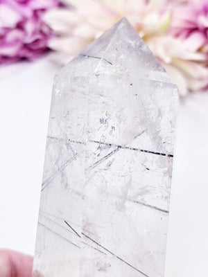 SUPER High Quality Black Tourmaline in Quartz