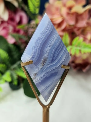 Blue Lace Agate Diamond #B12