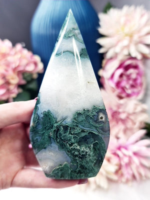 Moss Agate Flame