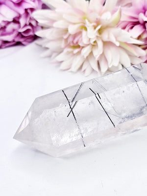 SUPER High Quality Black Tourmaline in Quartz