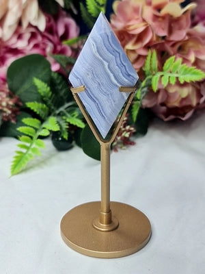 Blue Lace Agate Diamond #B11