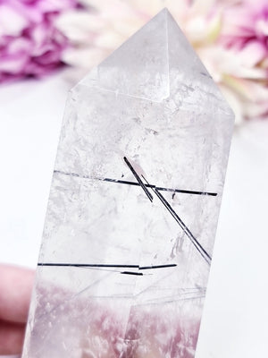 SUPER High Quality Black Tourmaline in Quartz