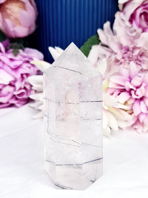 SUPER High Quality Black Tourmaline in Quartz