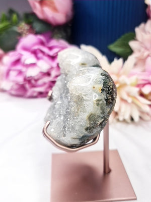 Quartz Heart Carving