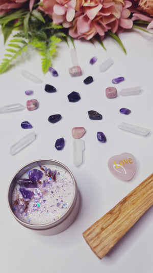 Crystal Candle New Year Manifestation Kit
