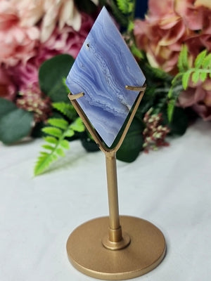 Blue Lace Agate Diamond #B12