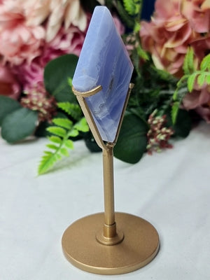 Blue Lace Agate Diamond #B12