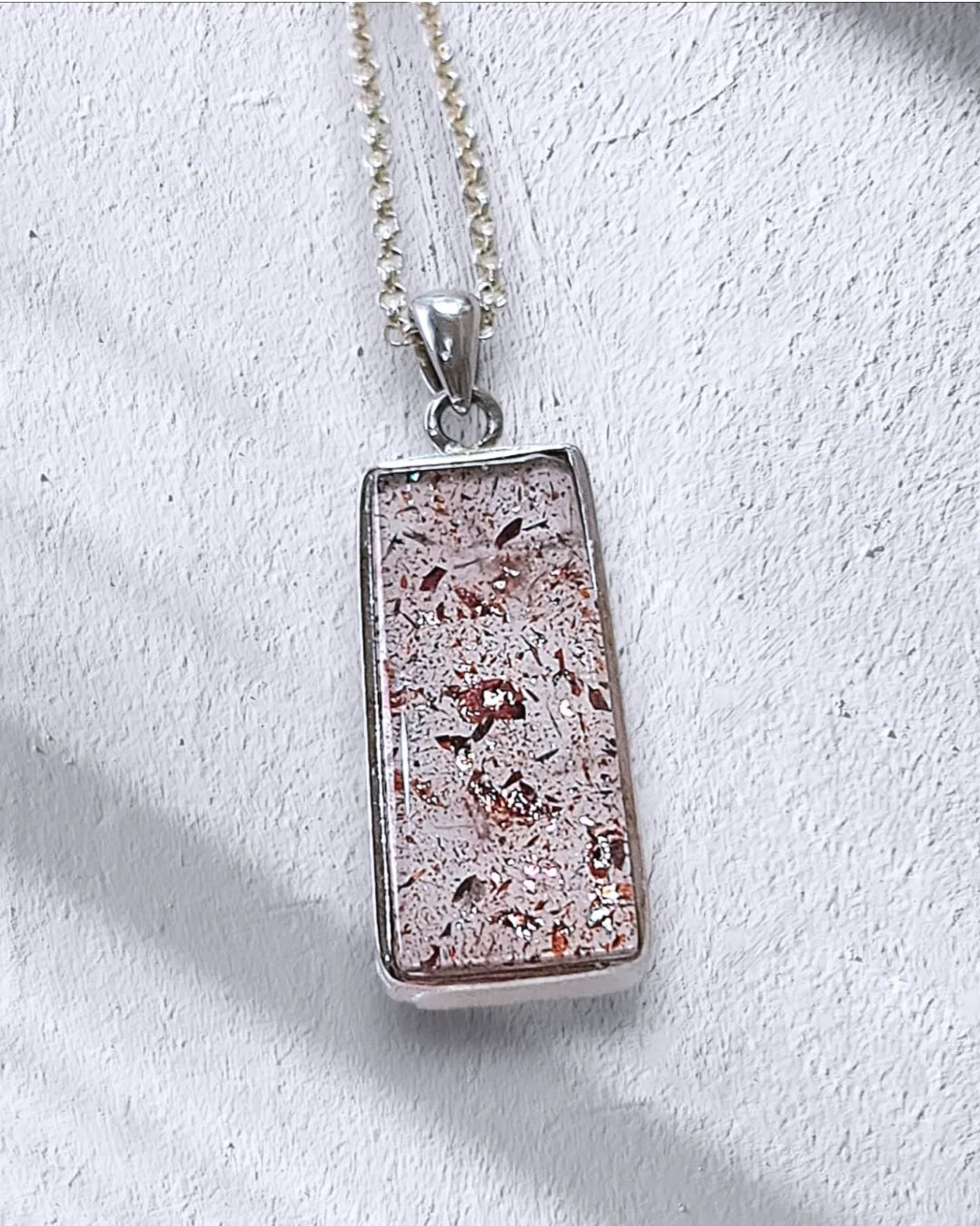 Sunstone Pendant Necklace