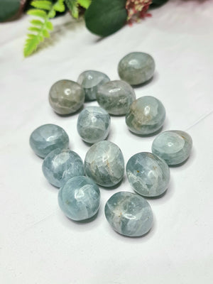 Aquamarine tumbles