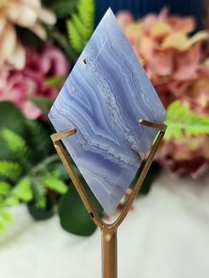 Blue Lace Agate Diamond #B12