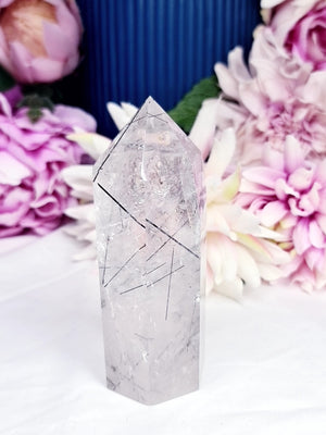 SUPER High Quality Black Tourmaline in Quartz