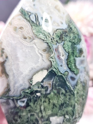 Moss Agate Flame